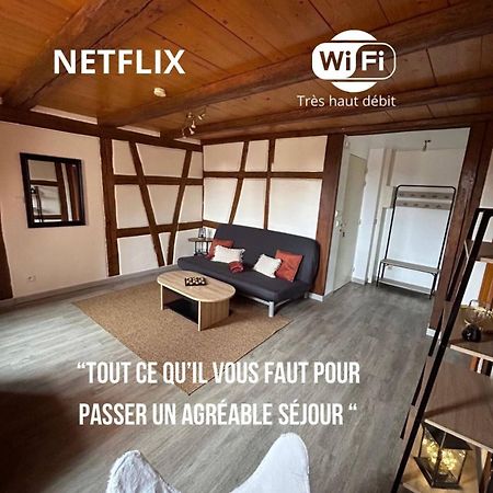Ferienwohnung Le Rustique - Le Charme Alsacien Du Vignoble Turckheim Exterior foto